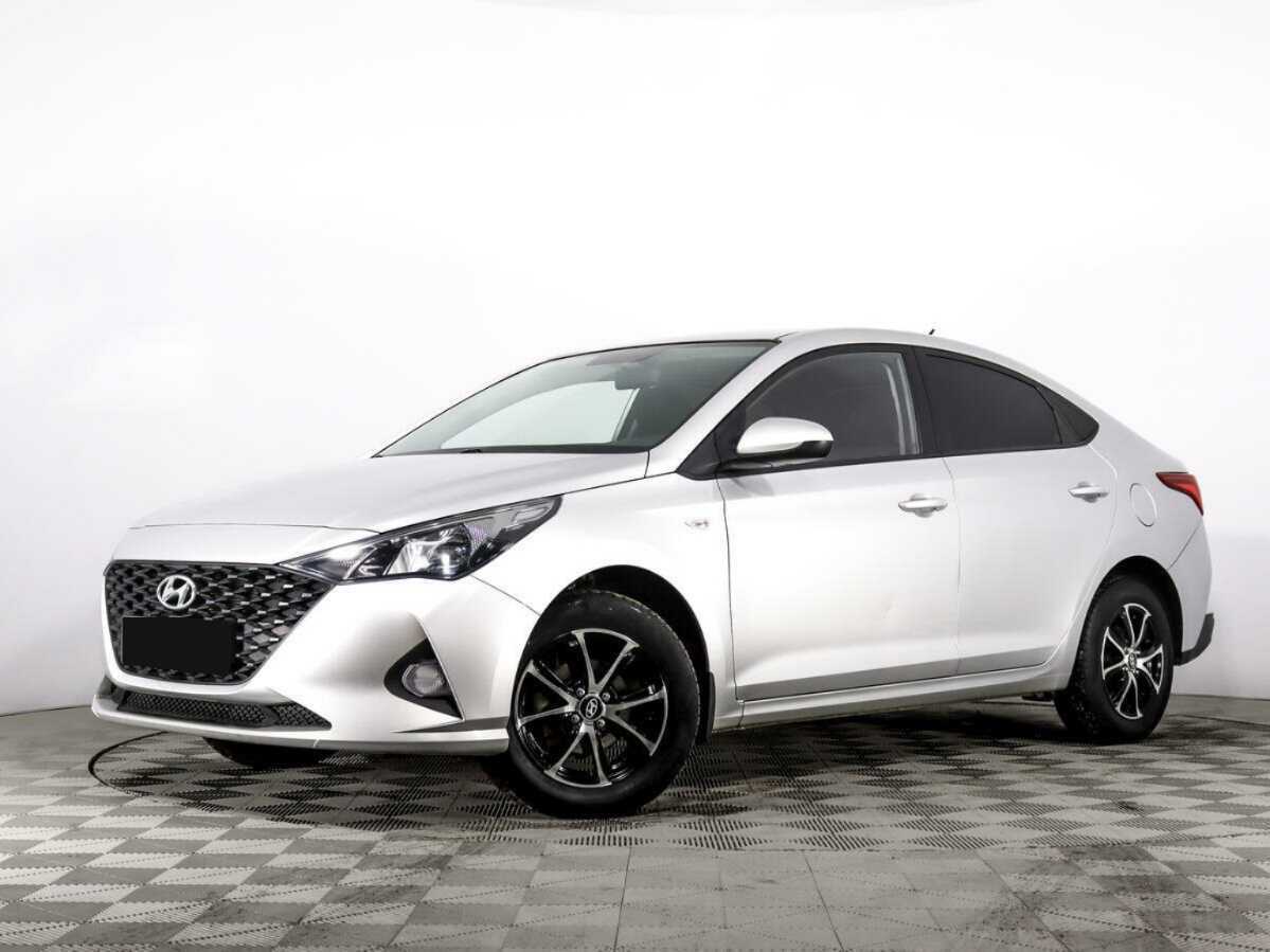 Hyundai Solaris 2021 года с пробегом. Посмотреть фото