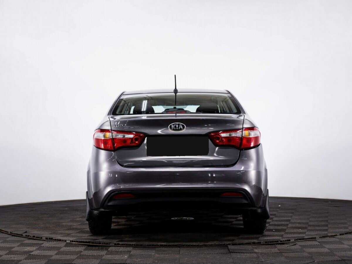 Kia Rio 2014 года с пробегом. Фото: #4