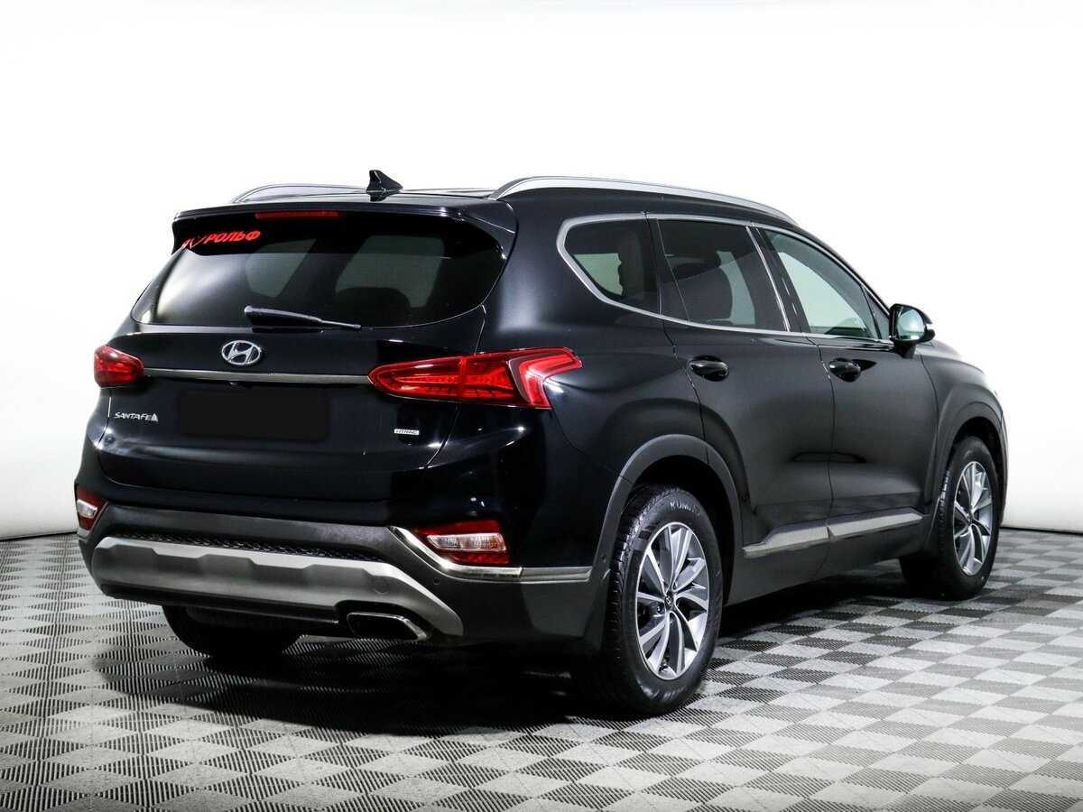 Hyundai Santa Fe 2019 года с пробегом. Фото: #4