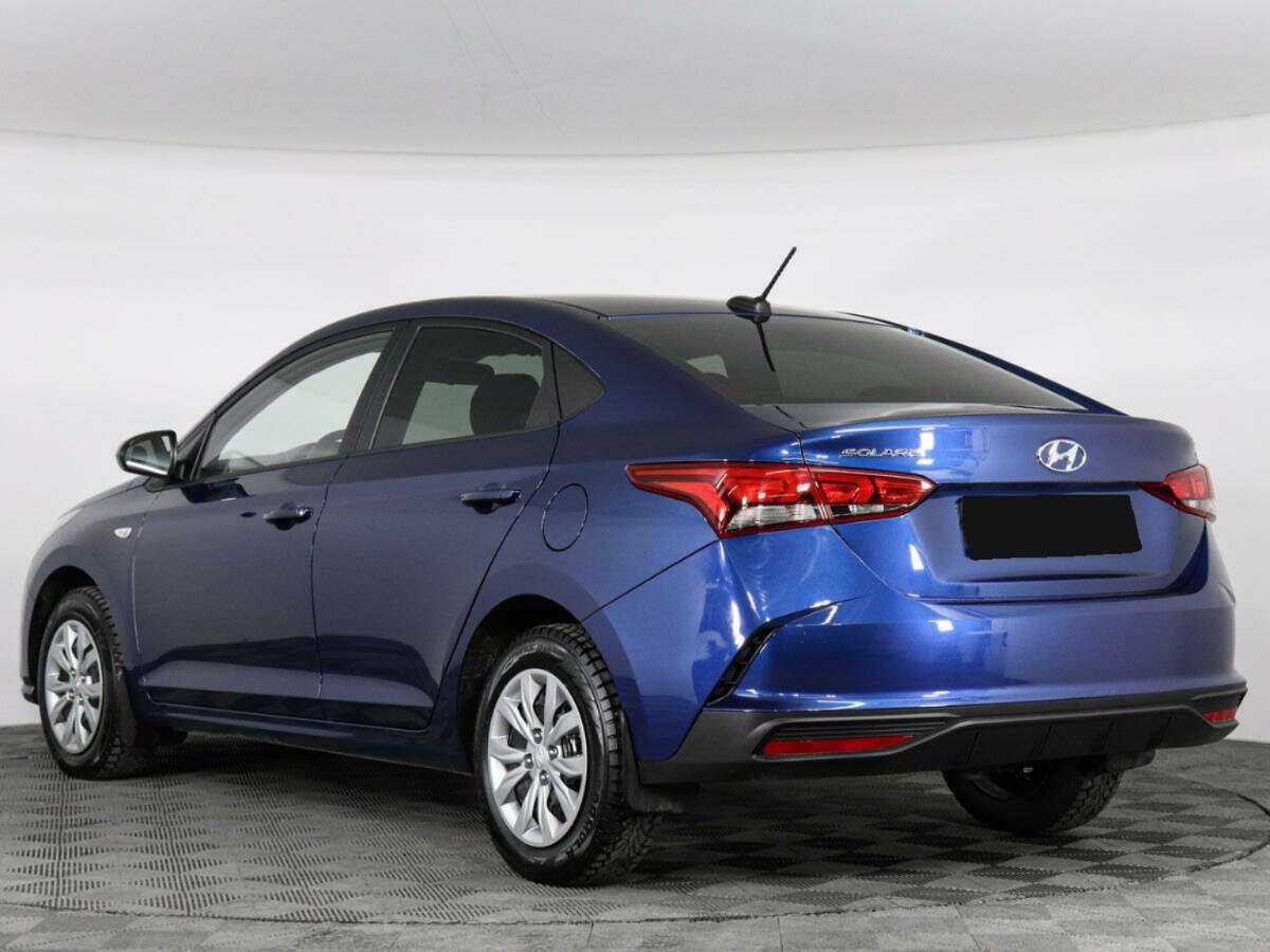 Hyundai Solaris 2021 года с пробегом. Фото: #6