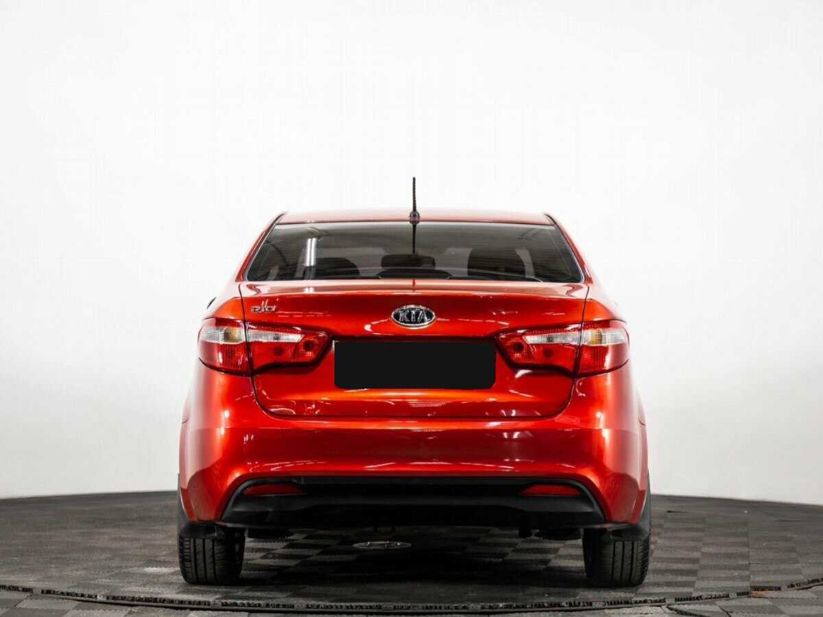 Kia Rio 2012 года с пробегом. Фото: #4