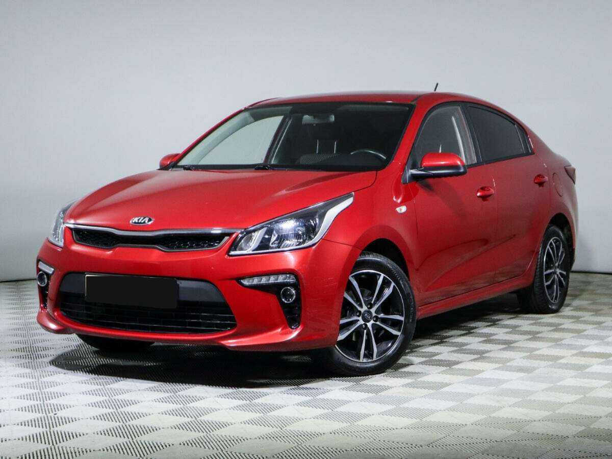 Kia Rio 2019 года с пробегом. Посмотреть фото