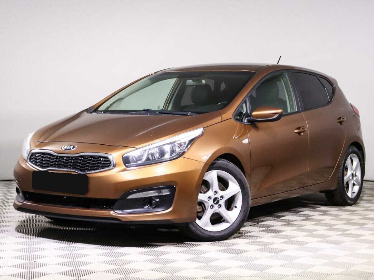 Kia Ceed 2016 года с пробегом. Посмотреть фото
