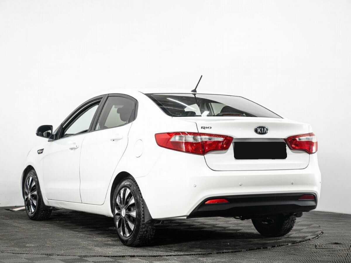 Kia Rio 2013 года с пробегом. Фото: #5