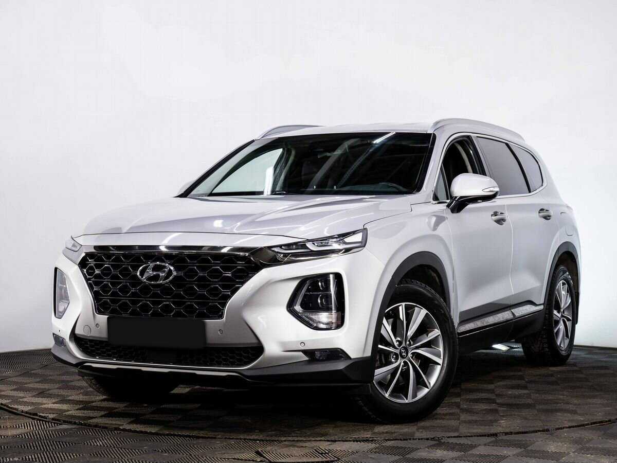 Hyundai Santa Fe 2020 года с пробегом. Посмотреть фото