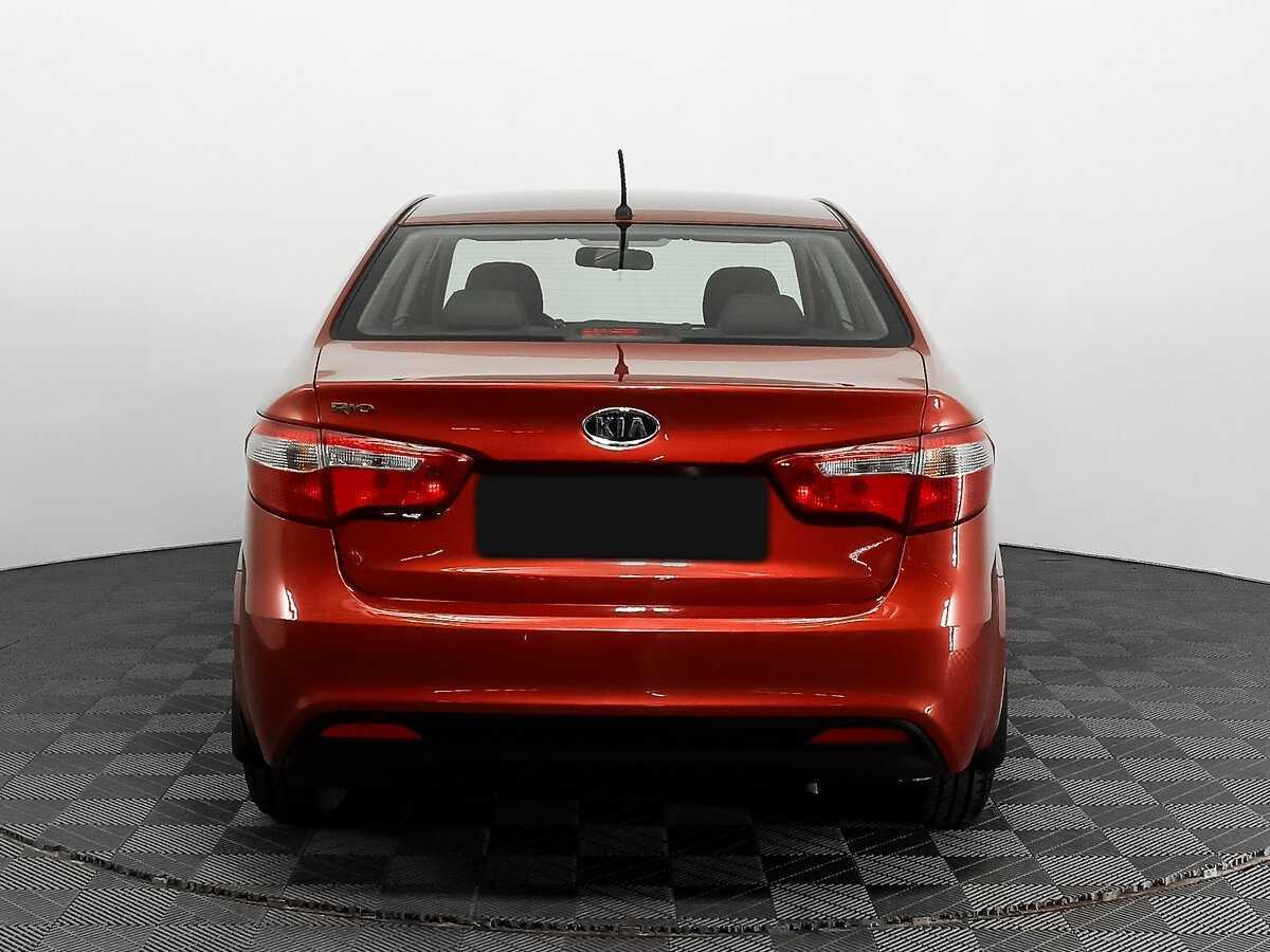 Kia Rio 2012 года с пробегом. Фото: #4