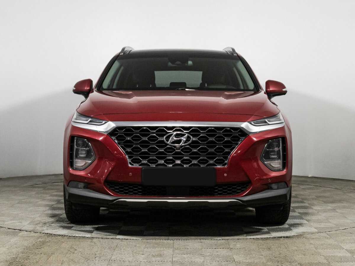Hyundai Santa Fe 2019 года с пробегом. Фото: #1