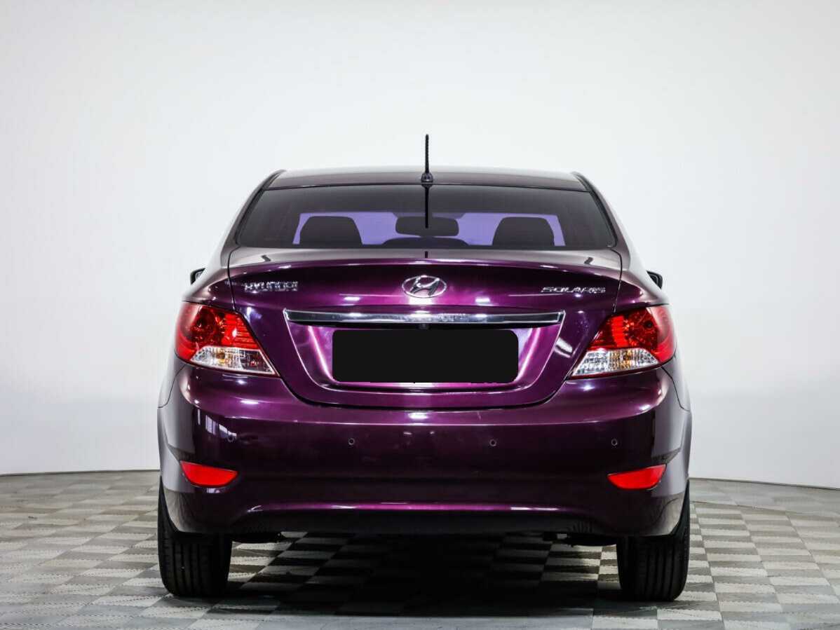 Hyundai Solaris 2012 года с пробегом. Фото: #4