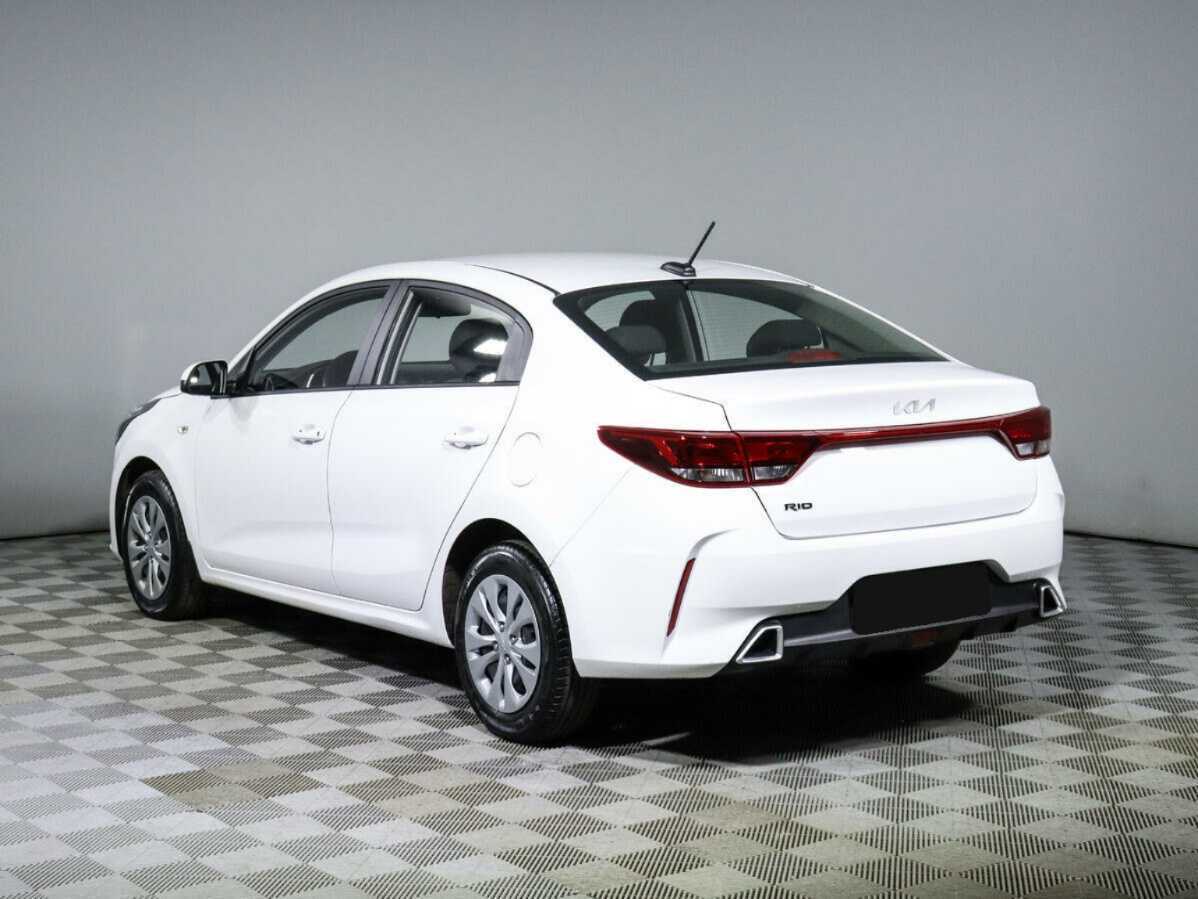 Kia Rio 2022 года с пробегом. Фото: #6