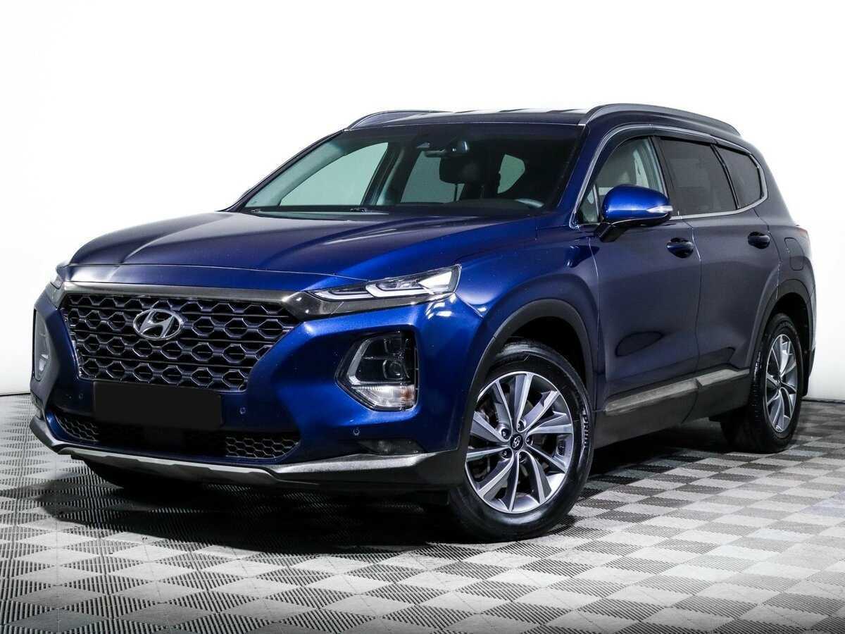 Hyundai Santa Fe 2019 года с пробегом. Посмотреть фото