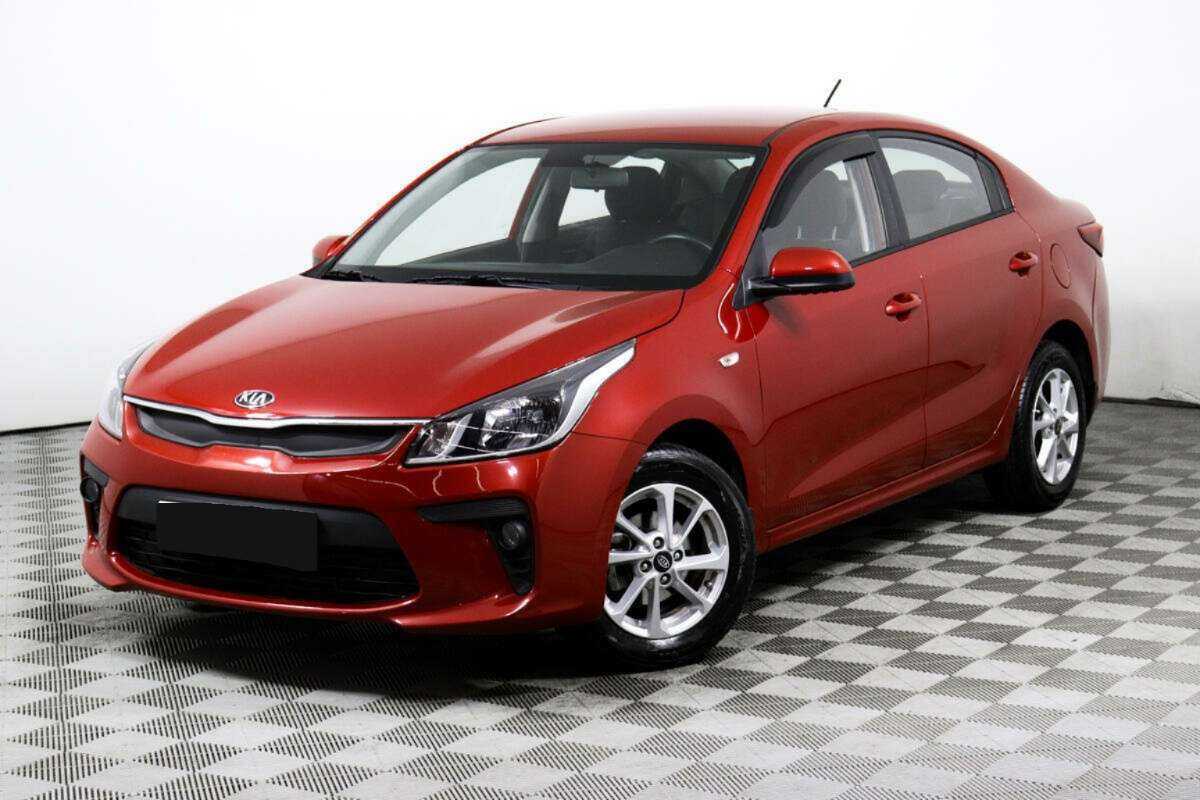 Kia Rio 2018 года с пробегом. Посмотреть фото