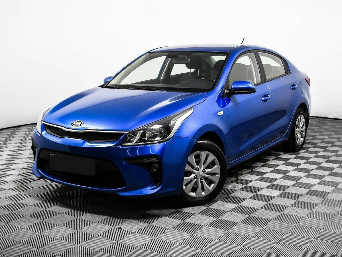 Kia Rio 2018 года с пробегом. Посмотреть фото