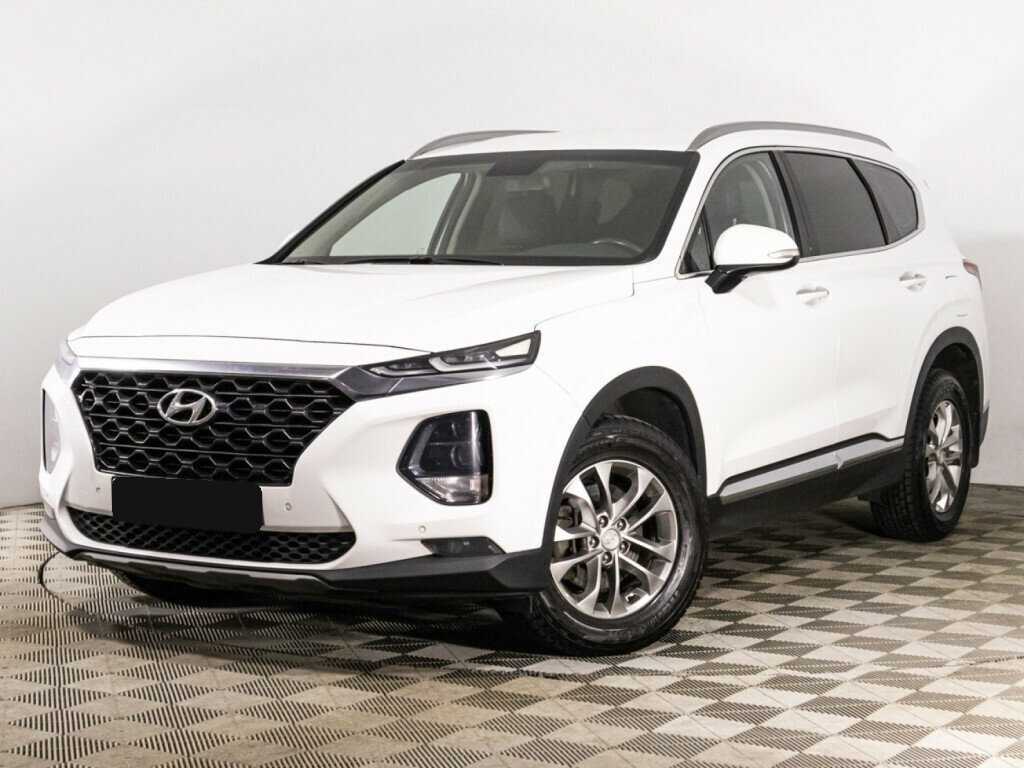 Hyundai Santa Fe 2019 года с пробегом. Посмотреть фото