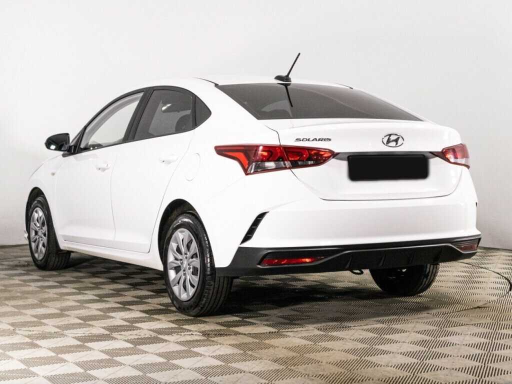 Hyundai Solaris 2022 года с пробегом. Фото: #6