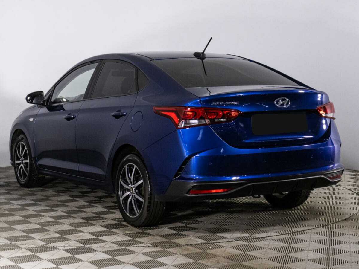 Hyundai Solaris 2021 года с пробегом. Фото: #6