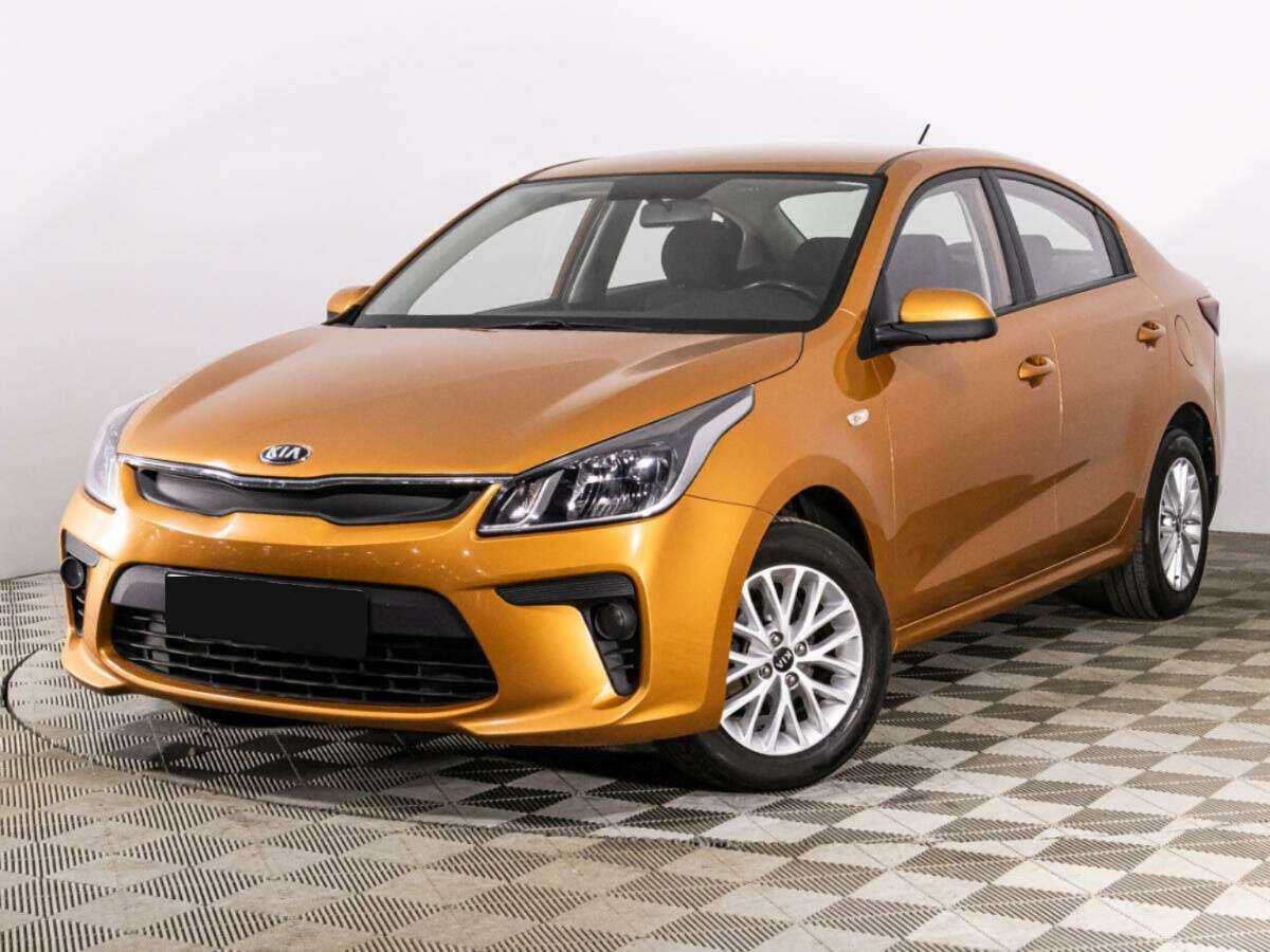 Kia Rio 2017 года с пробегом. Посмотреть фото