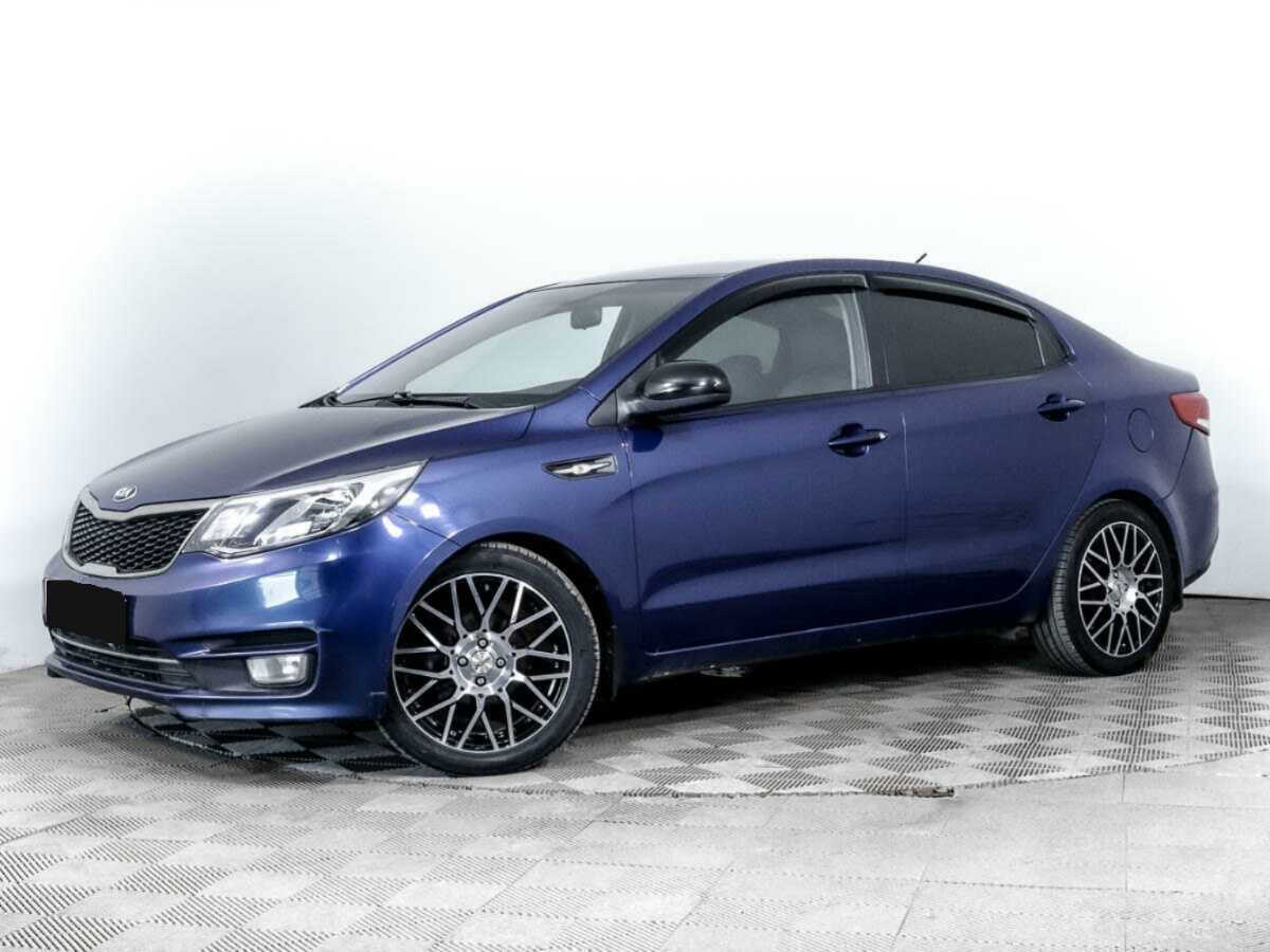 Kia Rio 2015 года с пробегом. Посмотреть фото