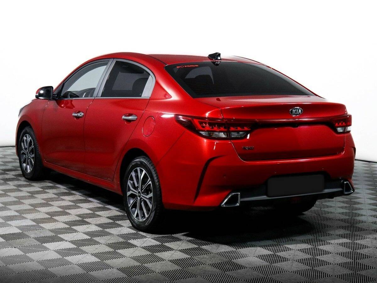 Kia Rio 2021 года с пробегом. Фото: #6