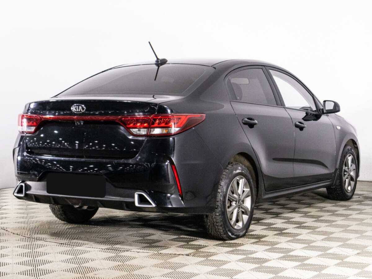Kia Rio 2021 года с пробегом. Фото: #4