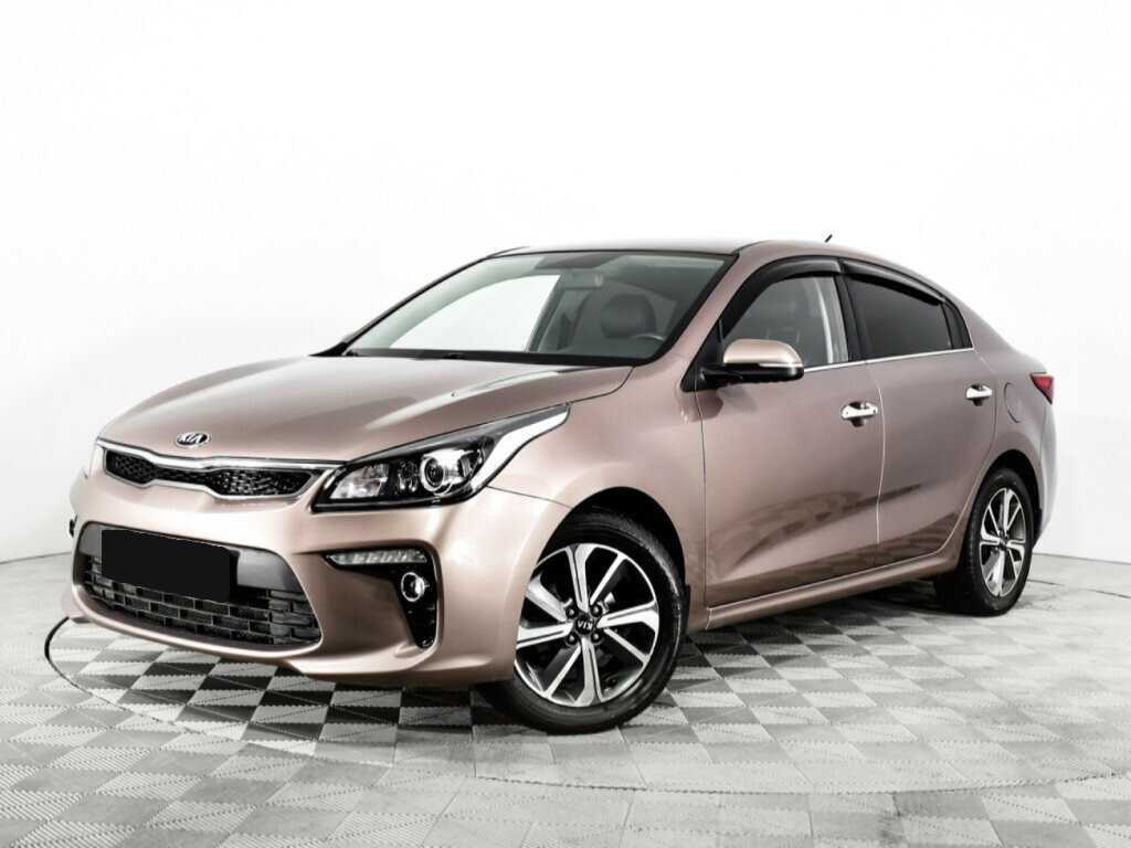 Kia Rio 2019 года с пробегом. Посмотреть фото