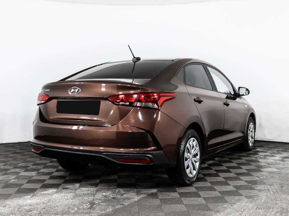 Hyundai Solaris 2021 года с пробегом. Фото: #3