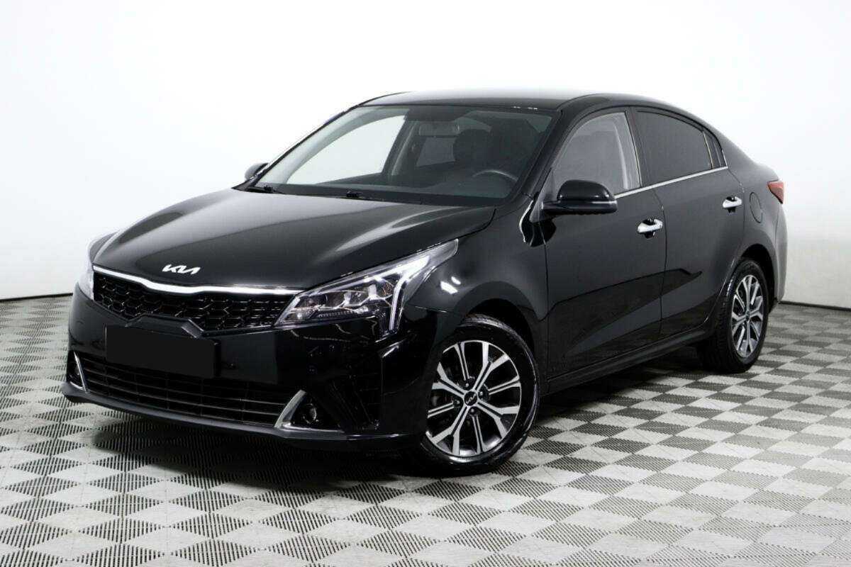 Kia Rio 2021 года с пробегом. Посмотреть фото