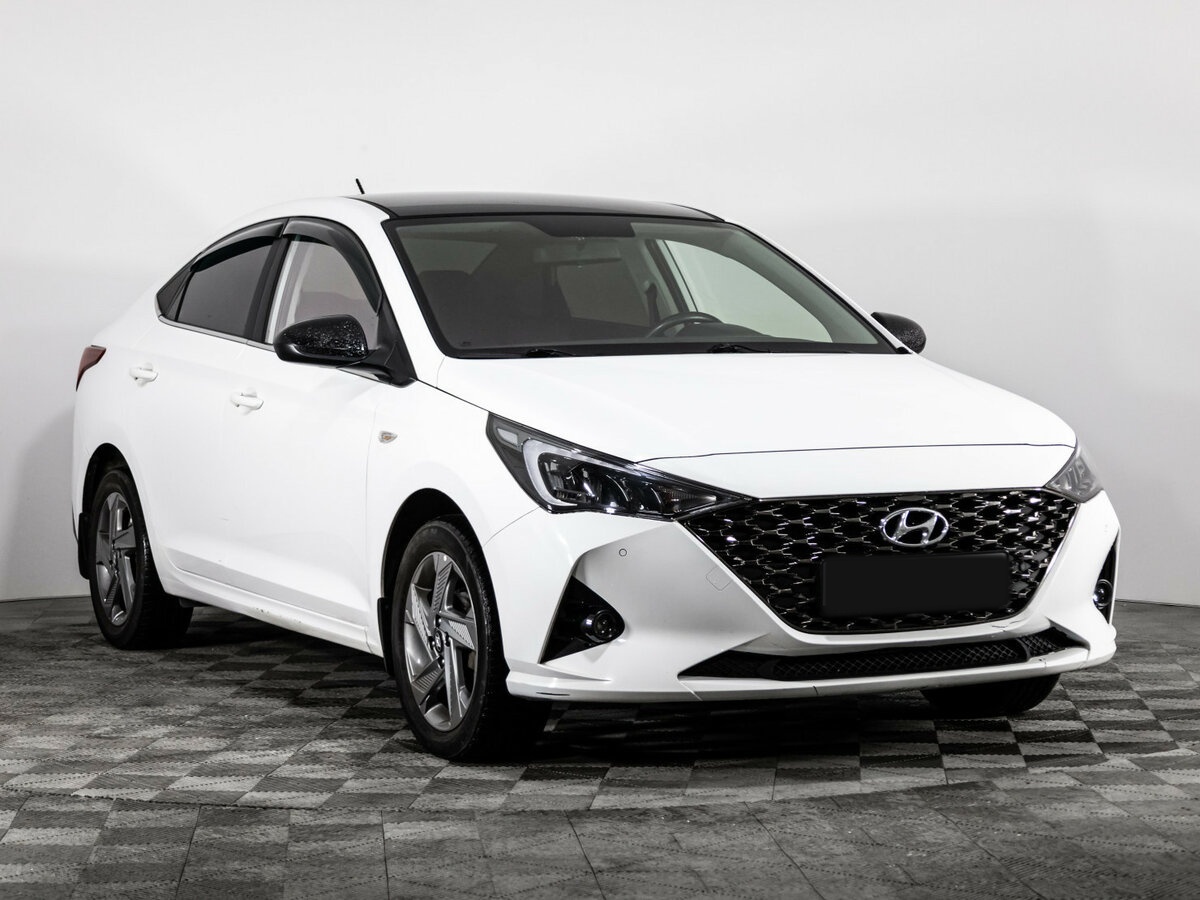 Hyundai Solaris 2021 года с пробегом. Фото: #2