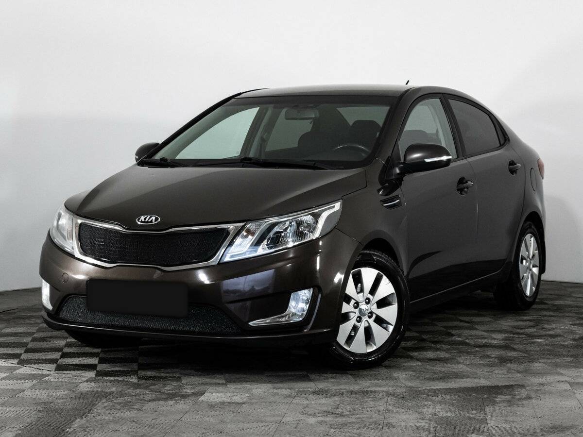 Kia Rio 2014 года с пробегом. Посмотреть фото