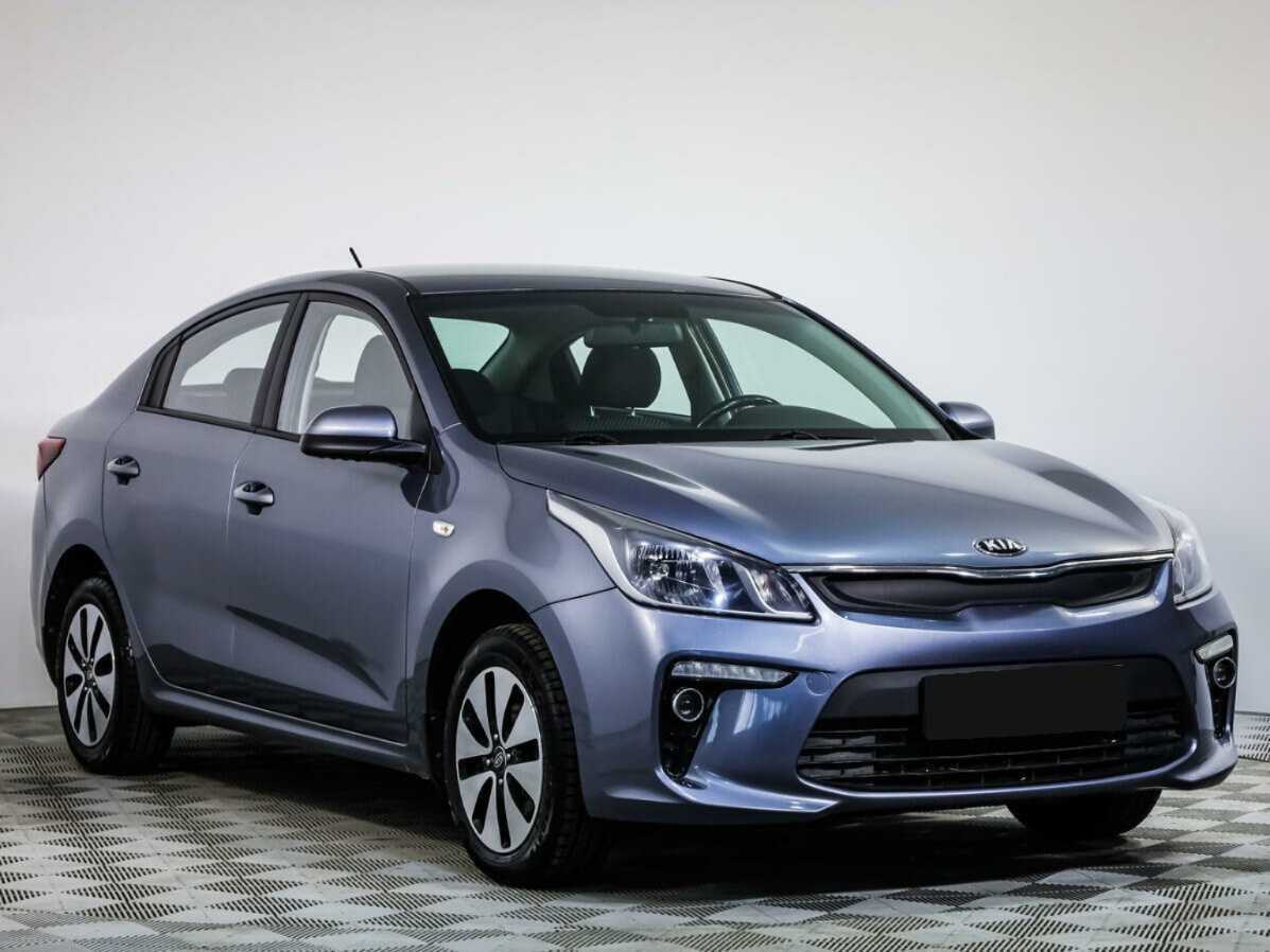 Kia Rio 2018 года с пробегом. Фото: #1
