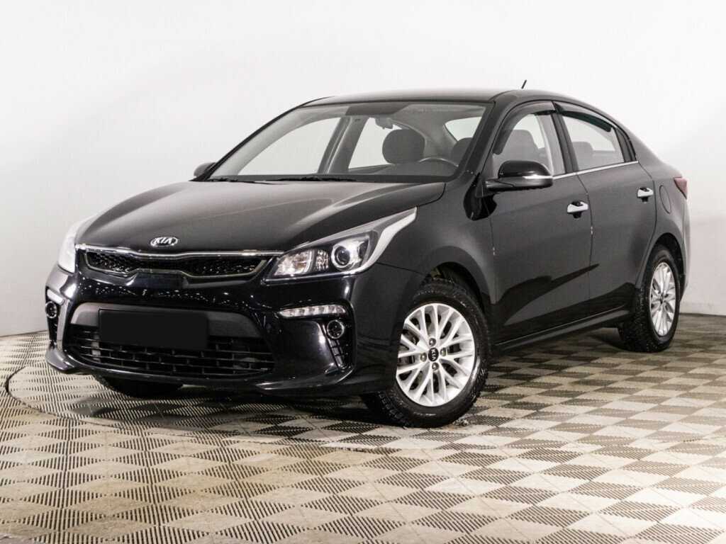 Kia Rio 2018 года с пробегом. Посмотреть фото