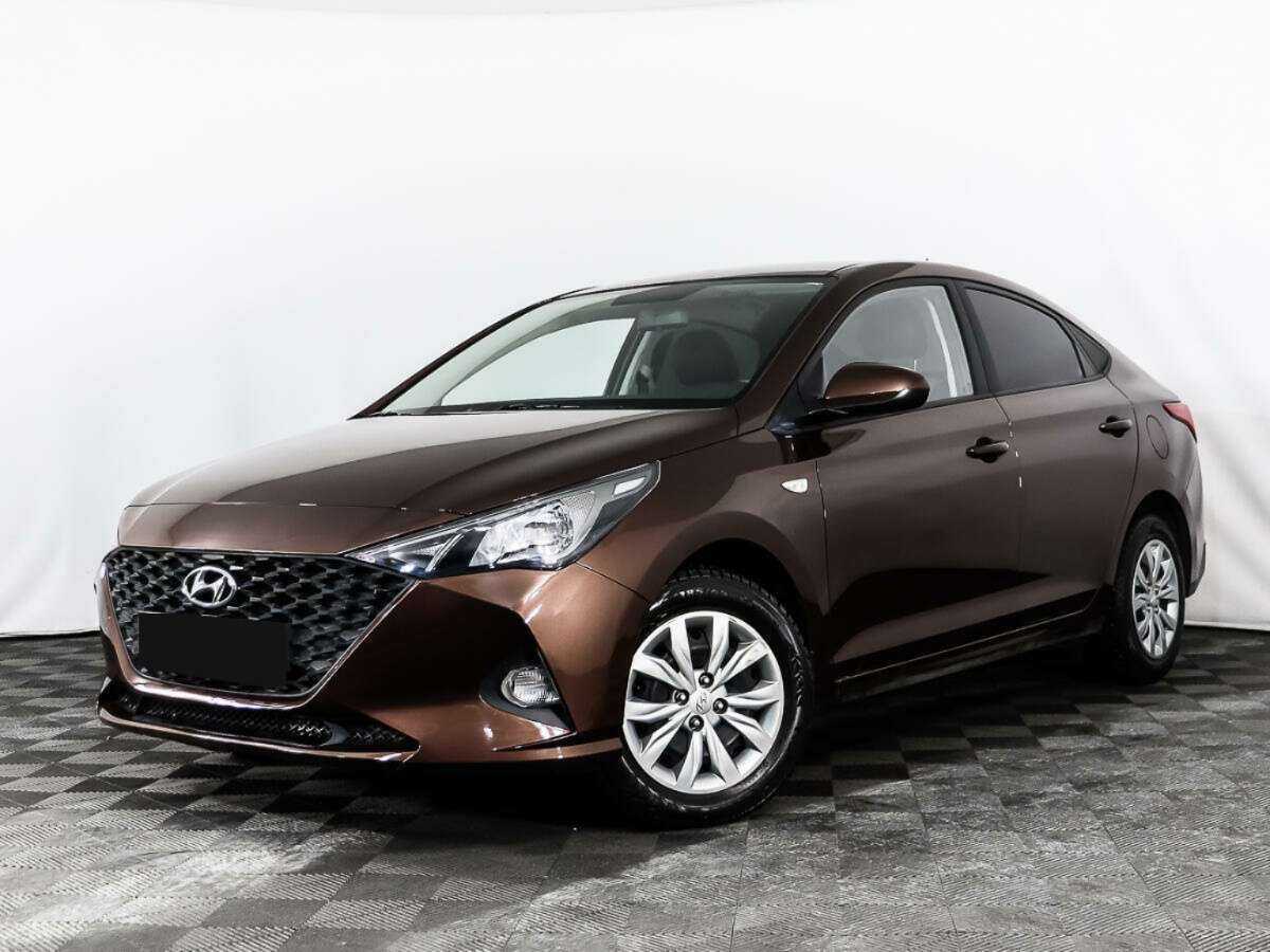 Hyundai Solaris 2021 года с пробегом. Посмотреть фото