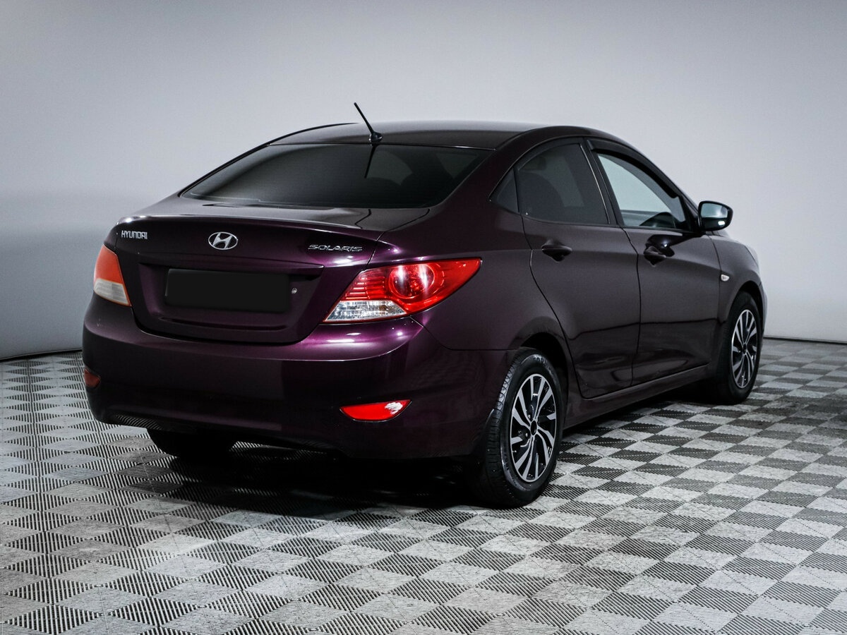 Hyundai Solaris 2013 года с пробегом. Фото: #3