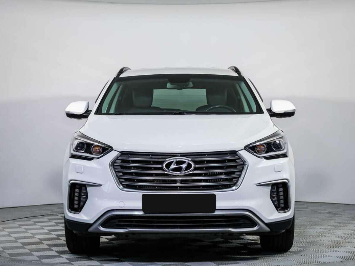 Hyundai Santa Fe 2017 года с пробегом. Посмотреть фото