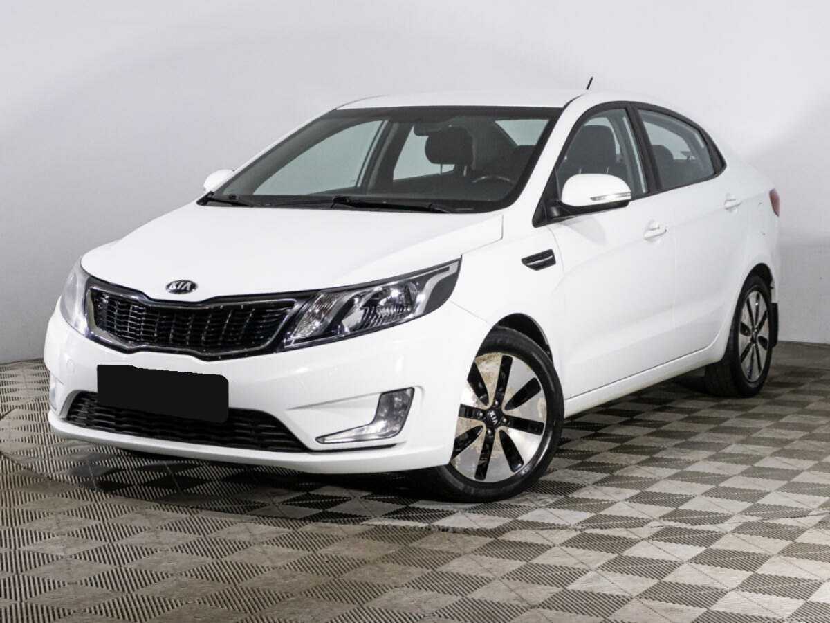 Kia Rio 2014 года с пробегом. Посмотреть фото