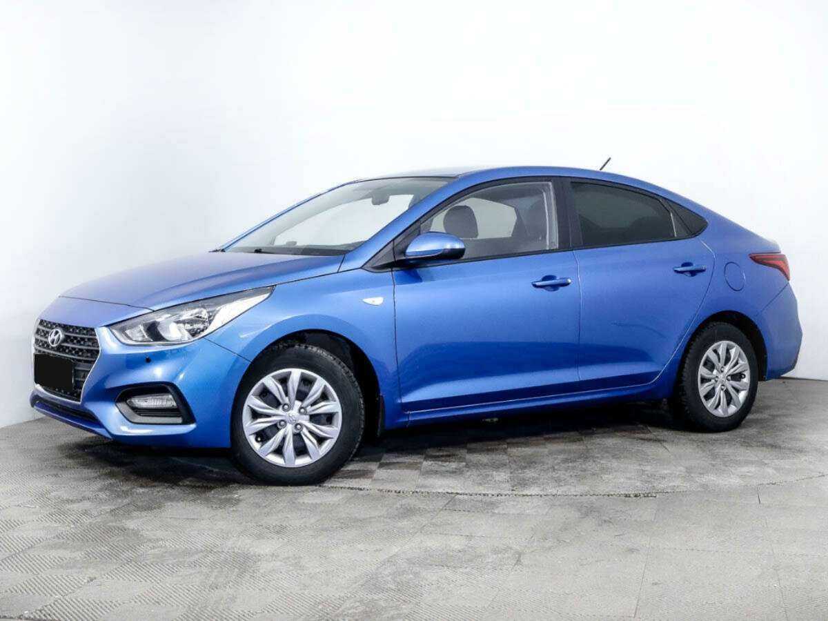 Hyundai Solaris 2019 года с пробегом. Посмотреть фото