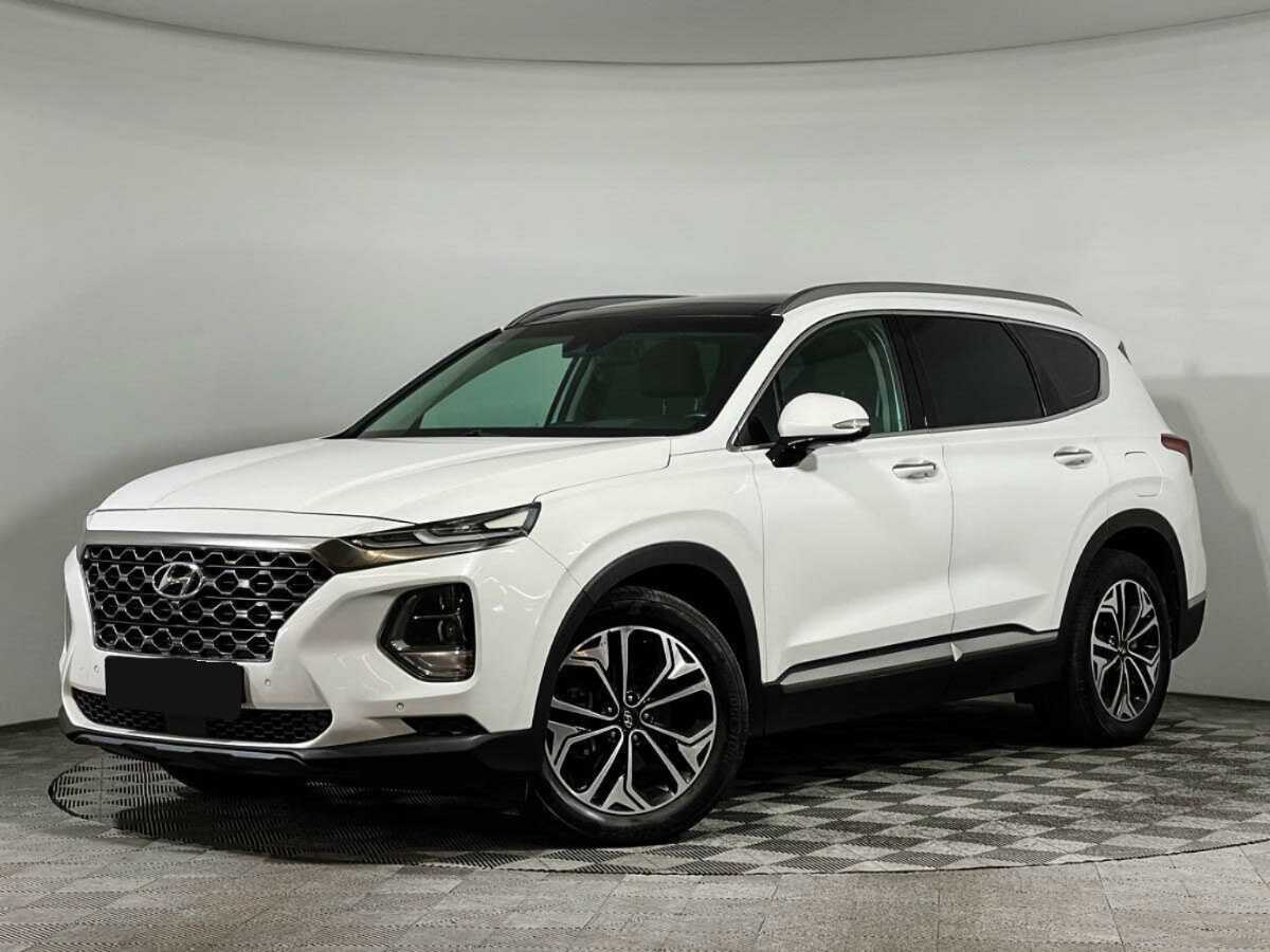 Hyundai Santa Fe 2018 года с пробегом. Посмотреть фото