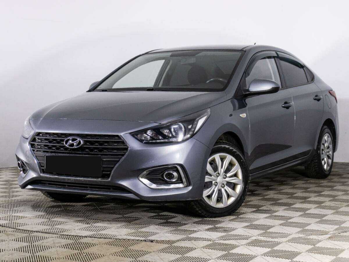 Hyundai Solaris 2020 года с пробегом. Посмотреть фото