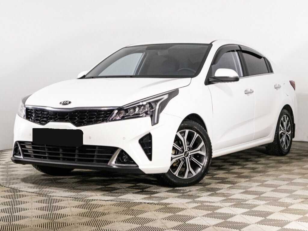 Kia Rio 2021 года с пробегом. Посмотреть фото