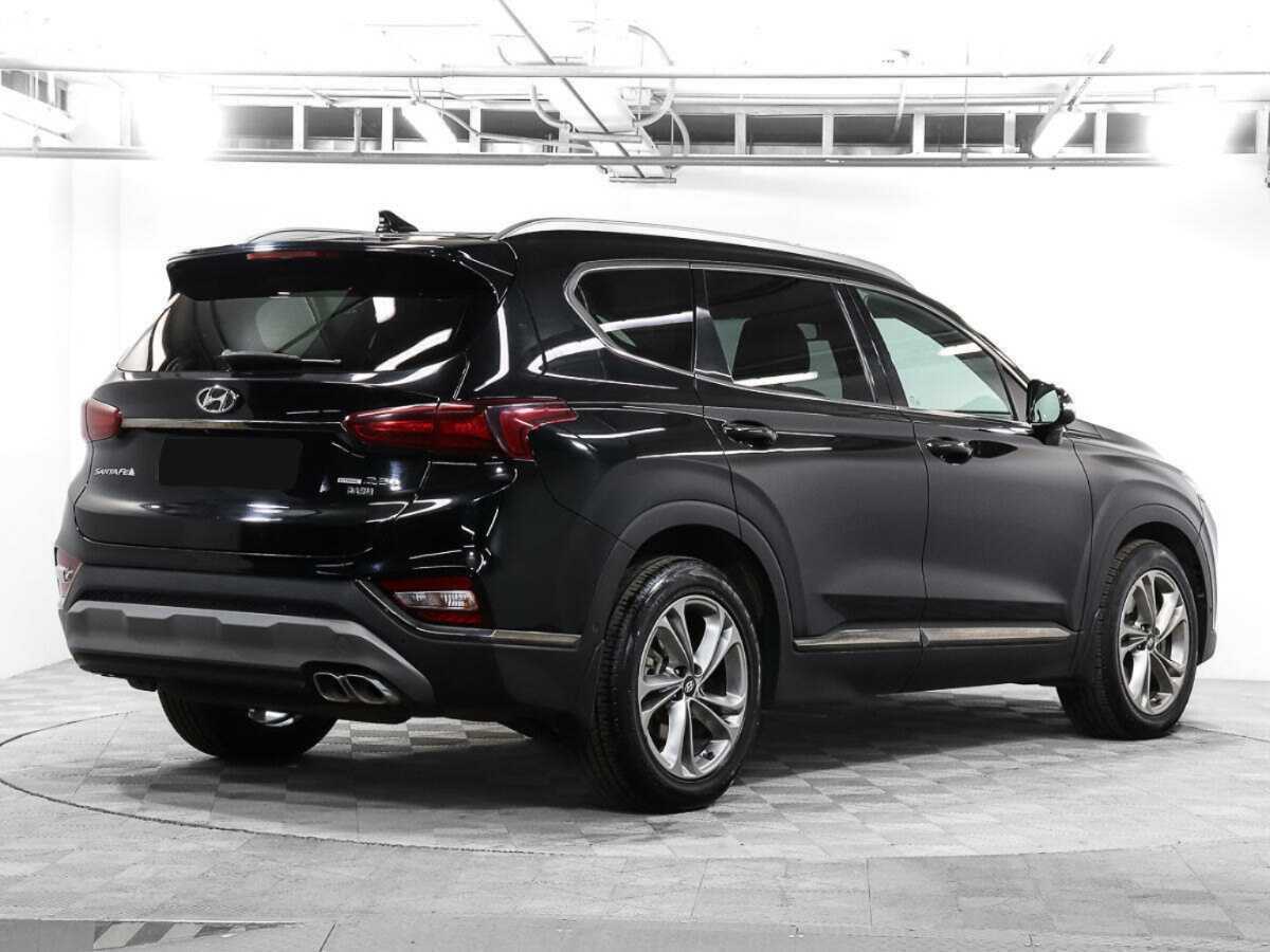 Hyundai Santa Fe 2019 года с пробегом. Фото: #4