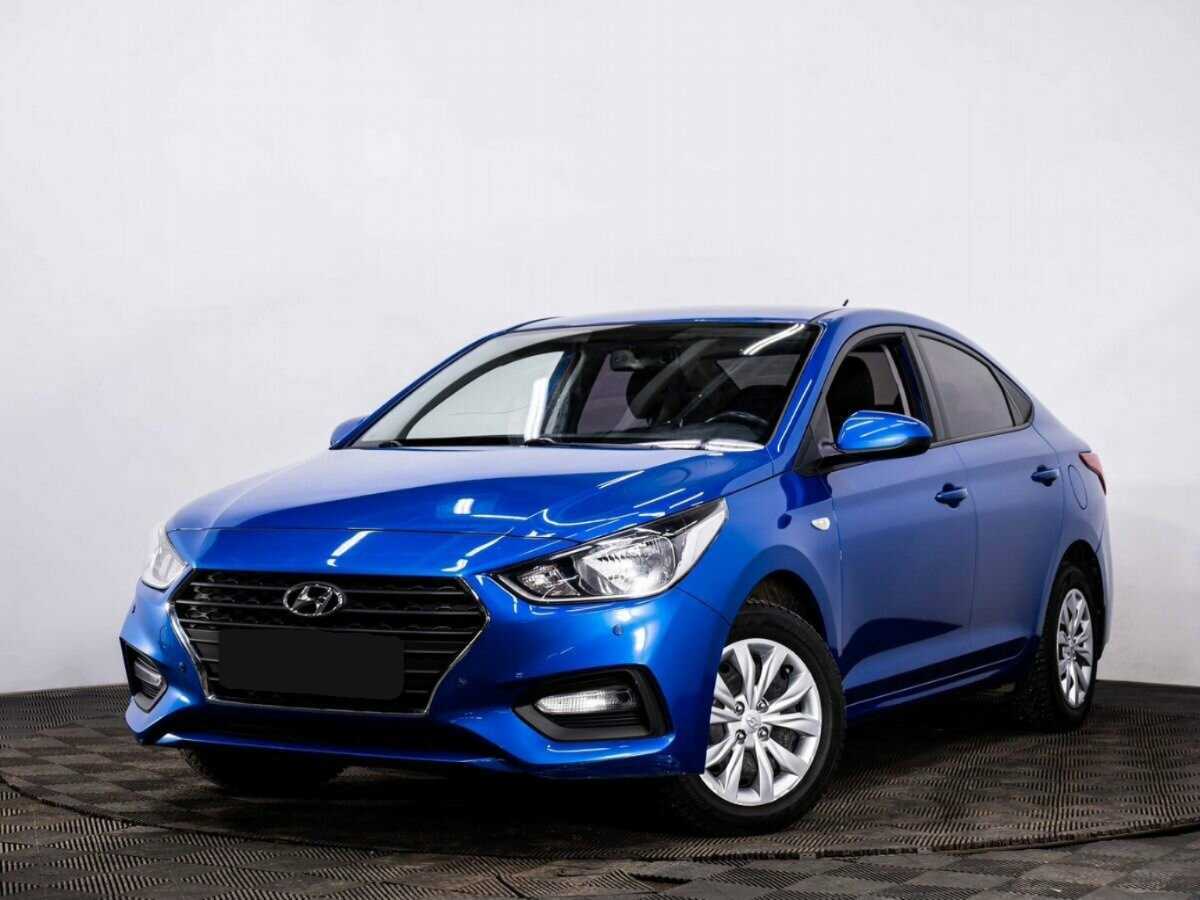 Hyundai Solaris 2018 года с пробегом. Посмотреть фото