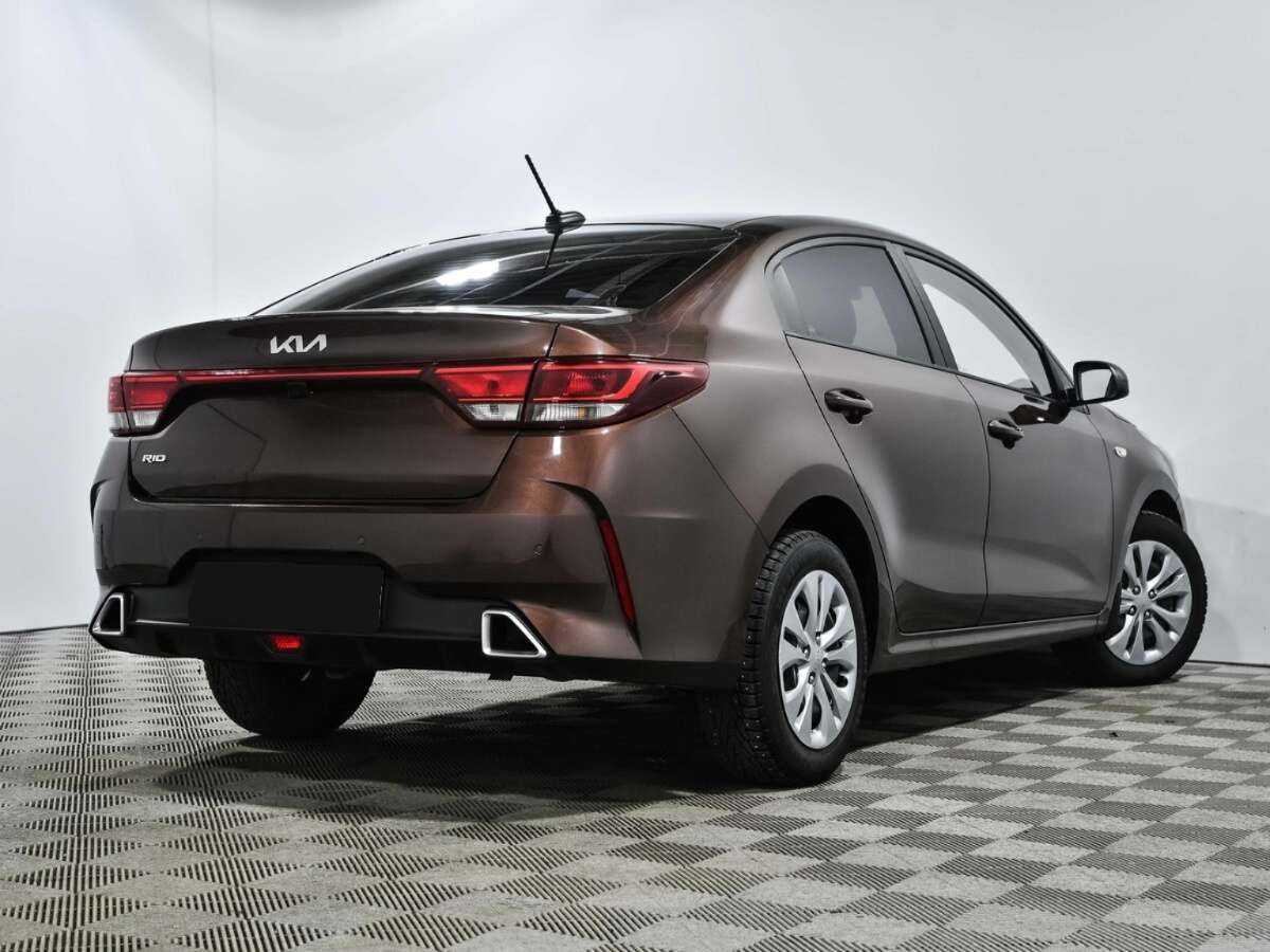 Kia Rio 2022 года с пробегом. Фото: #3