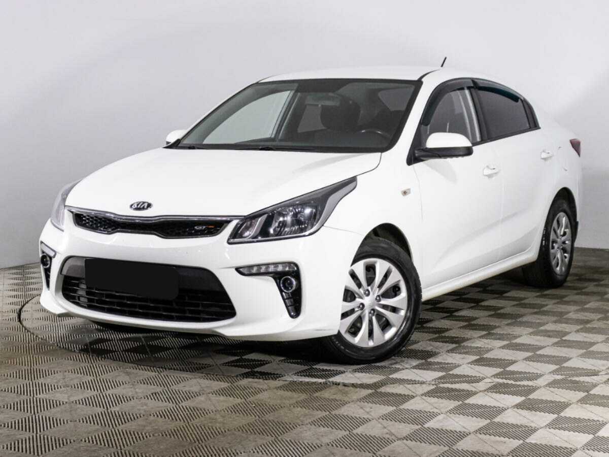 Kia Rio 2018 года с пробегом. Посмотреть фото