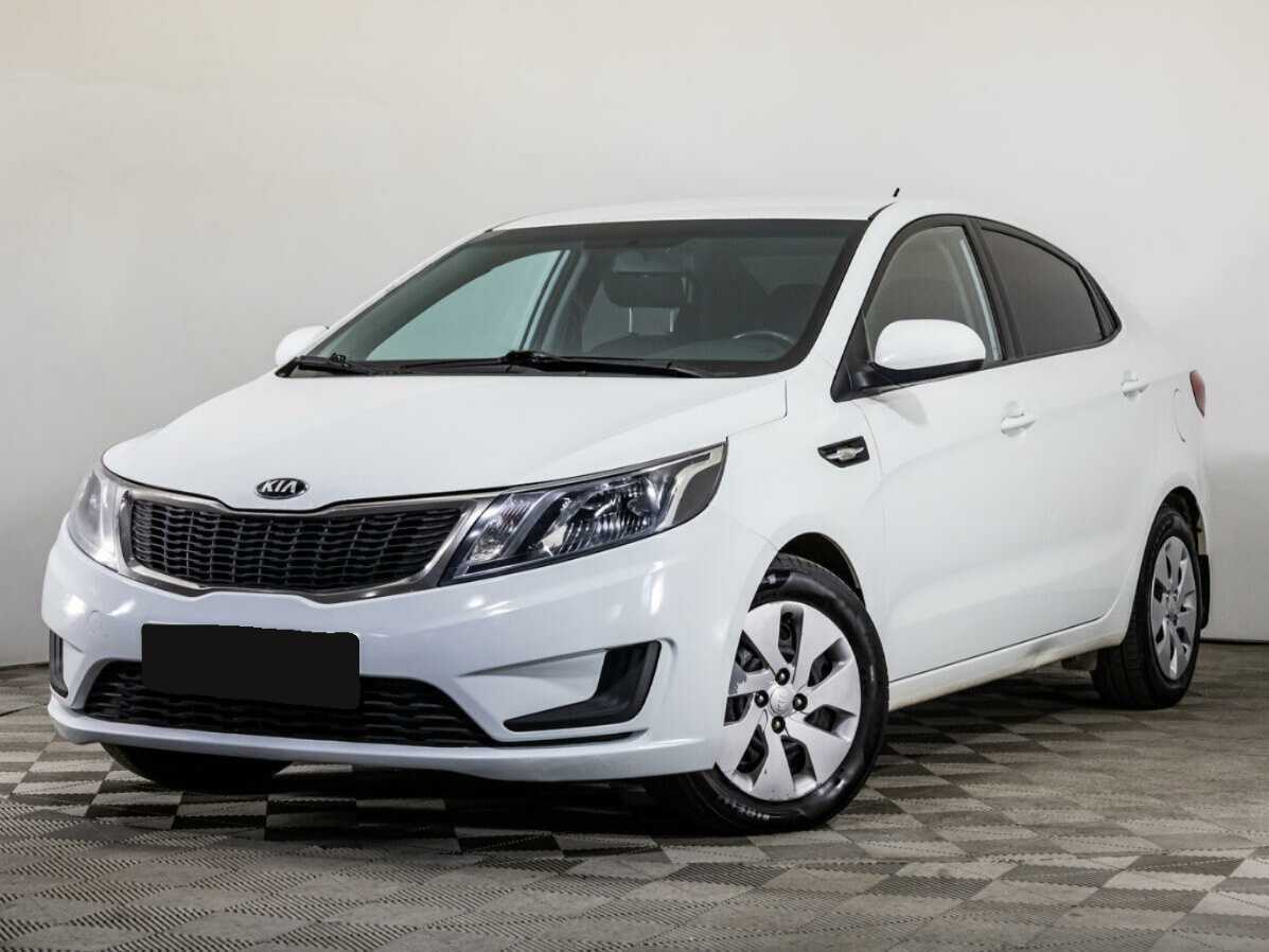 Kia Rio 2014 года с пробегом. Посмотреть фото
