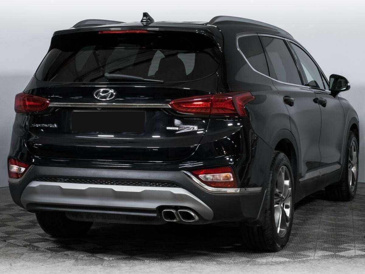 Hyundai Santa Fe 2019 года с пробегом. Фото: #4