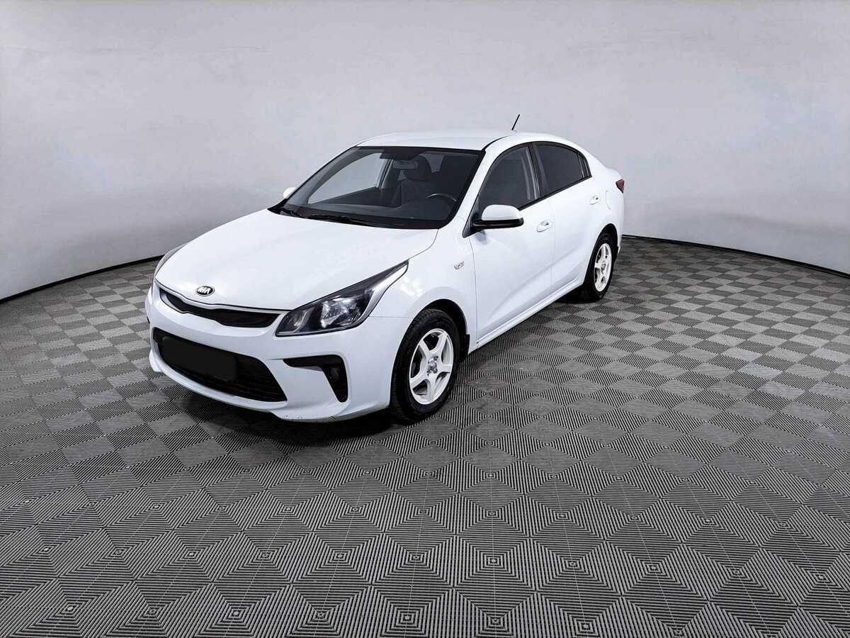 Kia Rio 2018 года с пробегом. Посмотреть фото