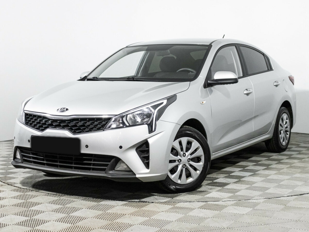 Kia Rio 2021 года с пробегом. Посмотреть фото