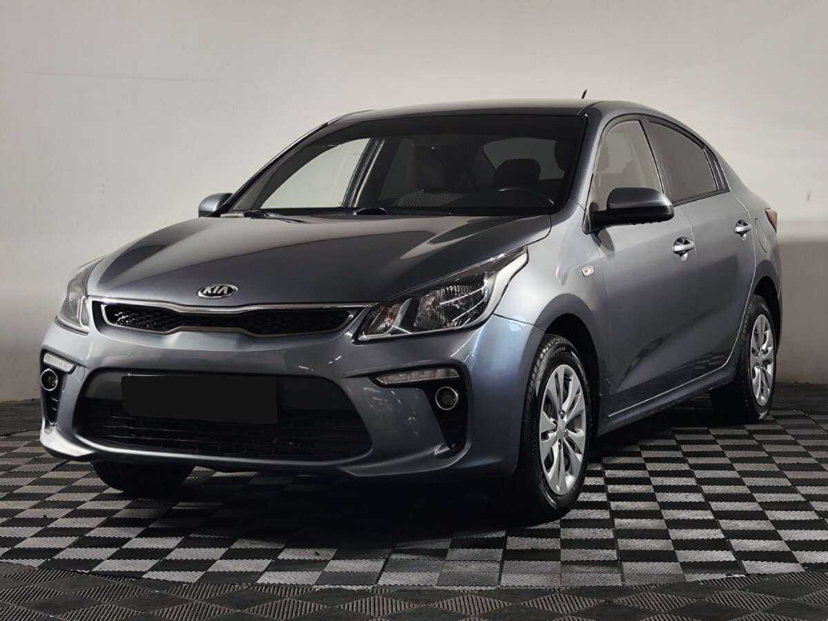 Kia Rio 2020 года с пробегом. Посмотреть фото