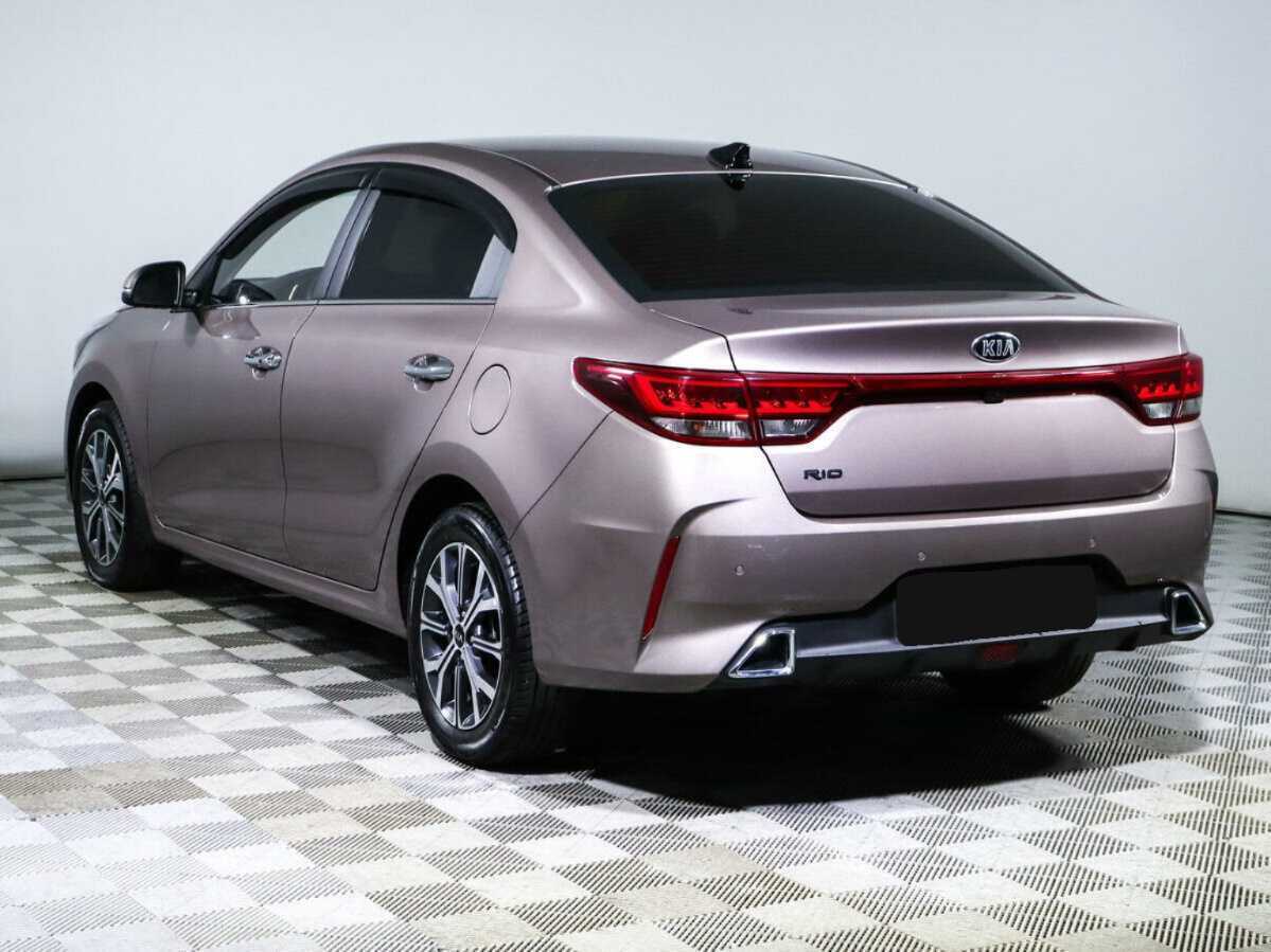 Kia Rio 2021 года с пробегом. Фото: #5