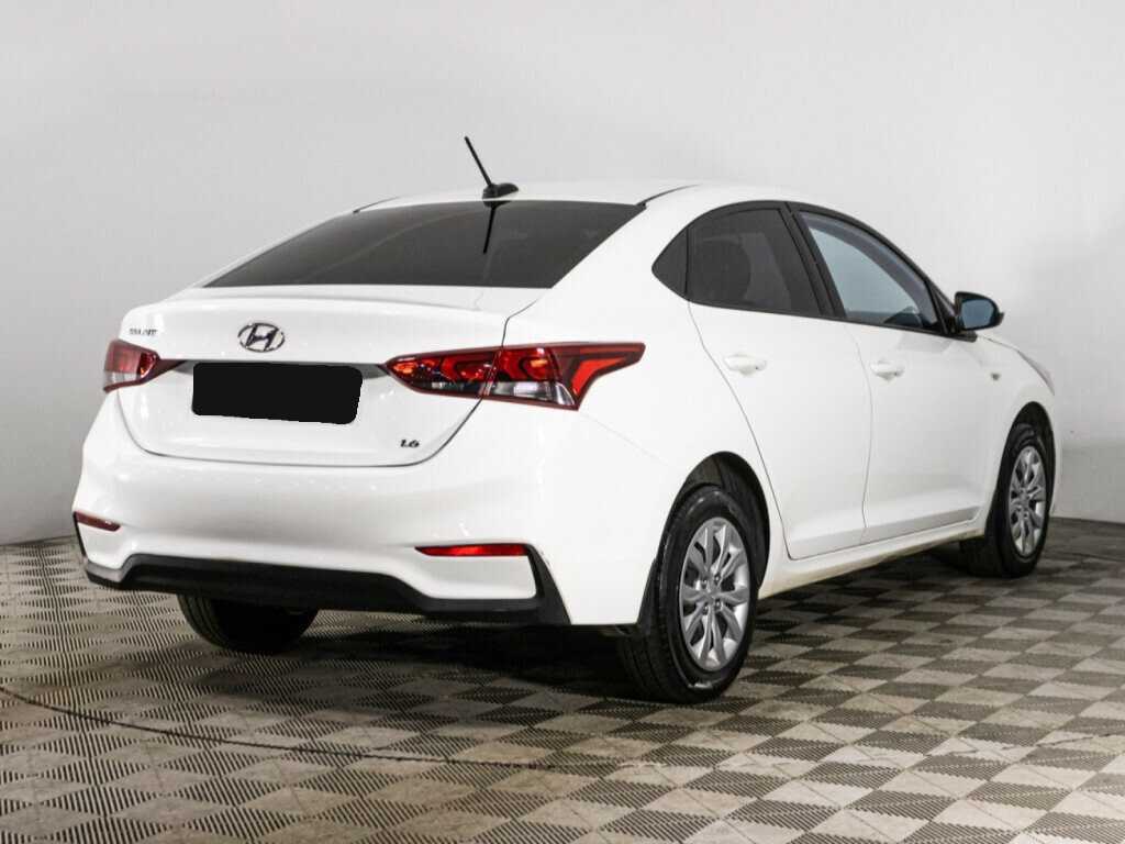 Hyundai Solaris 2019 года с пробегом. Фото: #4