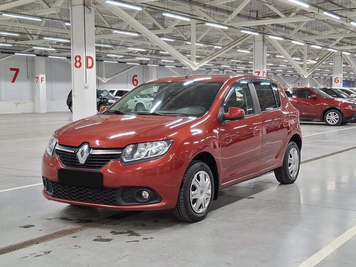 Renault Sandero 2017 года с пробегом. Посмотреть фото